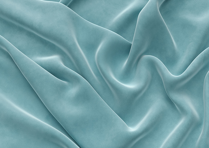 Odessa Velvet, Spa - Roman Blind - Image 4
